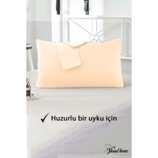 Vionel Home Pamuklu 2'li Yastık Kılıfı 50X70 cm Düz Bej