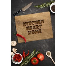 Saban 29X34 cm Kıtchen Heart Home Cam Kesme Tablası/tahtası