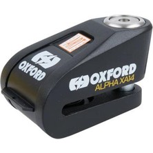 Oxford Alpha XA14 Alarmlı Disk Kilidi Siyah