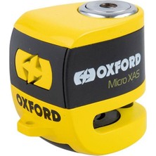 Oxford Mıcro Xa5 Alarmlı Disk Kilidi Sarı