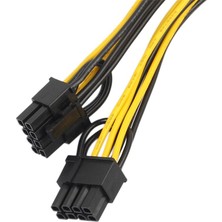 Yeajion 6pin Ila Çift 8pin Pci-E Tel 4 Adet (Yurt Dışından)