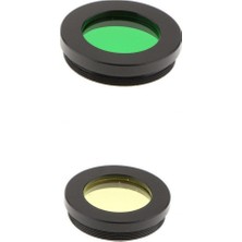 Yeajion 1.25 "teleskop Gözenli Lens Aksesuar Filtreleri Set Yeşil Sarı Film (Yurt Dışından)