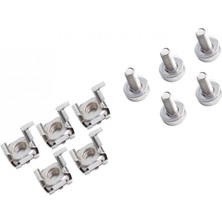 Yeajion M6X20MM Kafes Fındık ve Sunucu Rafları Için Vidalar Dolaplar - 5 Paket Raf Montajı (Yurt Dışından)