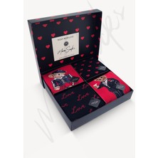 Mono Socks Hediye Kutulu 4'lü Teddy Bear Sevgililer Günü Çorabı