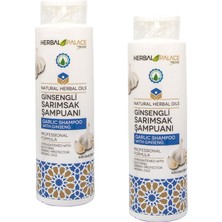 Herbal Palace Ginsengli Sarımsak Şampuanı 2 x 400 ml