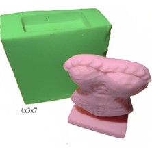 Butedo Kıyafet Figürleri Silikon Şeker Hamuru Dekor, Sabun, Saksı ve Mum Kalıbı