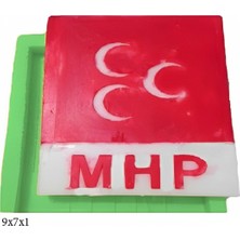 Butedo Özel Gün Figürleri Silikon Şeker Hamuru Dekor, Sabun, Saksı ve Mum Kalıbı