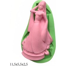 Butedo Özel Gün Figürleri Silikon Şeker Hamuru Dekor, Sabun, Saksı ve Mum Kalıbı