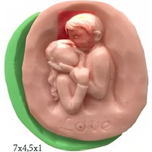 Butedo Özel Gün Figürleri Silikon Şeker Hamuru Dekor, Sabun, Saksı ve Mum Kalıbı