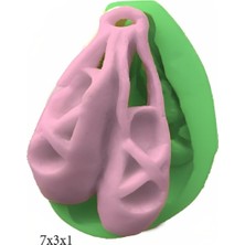 Butedo Kıyafet Figürleri Silikon Şeker Hamuru Dekor, Sabun, Saksı ve Mum Kalıbı