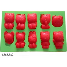 Butedo Özel Gün Figürleri Silikon Şeker Hamuru Dekor, Sabun, Saksı ve Mum Kalıbı