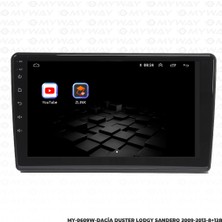 Myway Dacia Duster Android Multimedya 4gb Ram Carplay Navigasyon Ekran
