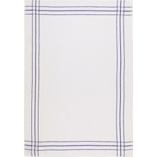 Waffle %100 Pamuk Mutfak Havlusu Ekru / Lacivert 50x76
