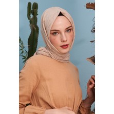 Madame Polo Bambu Kraş Şal - Bej