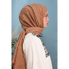 Madame Polo Bambu Kraş Şal - Latte