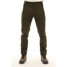 Ghassy Co. Ghassy Co.erkek Içi Polarlı Tactical Outdoor Su Geçirmez Koyu Gri Softshell Pantolon