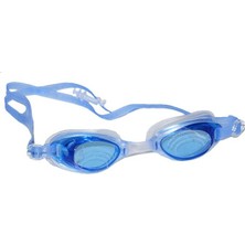 Silikon Yüzücü Gözlüğü Şeffaf Taşıma Çantalı + Kulaklık Hediye - RH7100