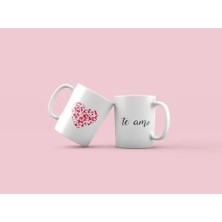 Bikutumutluluk Te Amo Sevgililer Günü Kupa (2'li)