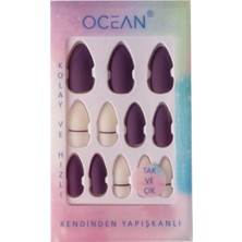 Ocean 793 - Tak ve Çık Kendinden Yapışkanlı Takma Tırna