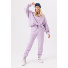 Gothamvibes Kadın Jogger Lila Eşofman Altı