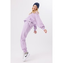 Gothamvibes Kadın Jogger Lila Eşofman Altı