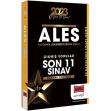 Yargı Yayınevi 2023 ALES VIP Çıkmış Sorular Son 11 Sınav