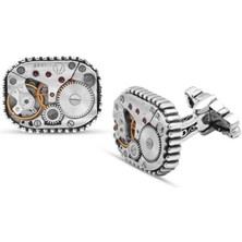 Amberkan Saat Mekanizmalı Kol Düğmesi
