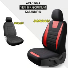 Z&C MAXTECH Honda Civic Fb7 Deri Detaylı Özel Tasarım Oto Koltuk Kılıfı Seti Maxy Ks