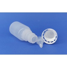 Demet Home 50 Adet Boş Plastik Likit Şişe Mürekkep-Kolonya-Aseton-Damla Şişesi 5-10-15-30-50-125 ml Ölçü Seçenekli