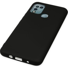 HappyCase Infinix Hot 11 Play Kılıf Lansman Nano Içi Kadife  Silikon - Siyah