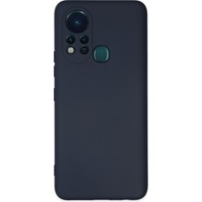 HappyCase Infinix Hot 11S Kılıf Lansman Nano Içi Kadife  Silikon - Lacivert