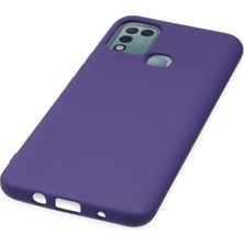 HappyCase Infinix Hot 11 Play Kılıf Lansman Nano Içi Kadife  Silikon - Mor