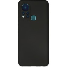 HappyCase Infinix Hot 11S Kılıf Lansman Nano Içi Kadife  Silikon - Siyah