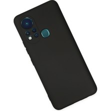 HappyCase Infinix Hot 11S Kılıf Lansman Nano Içi Kadife  Silikon - Siyah