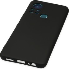 HappyCase Infinix Hot 11S Kılıf Lansman Nano Içi Kadife  Silikon - Siyah