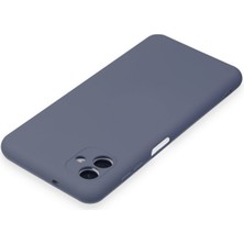 HappyCase Samsung Galaxy A04 Kılıf Lansman Nano Içi Kadife  Silikon - Gri