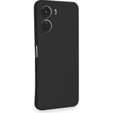 HappyCase Vivo Y16 Kılıf Lansman Nano Içi Kadife  Silikon - Siyah