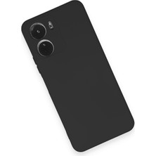 HappyCase Vivo Y16 Kılıf Lansman Nano Içi Kadife  Silikon - Siyah