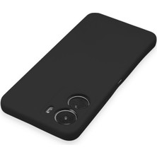 HappyCase Vivo Y16 Kılıf Lansman Nano Içi Kadife  Silikon - Siyah