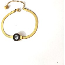 Hg.Aksesuar Kadın Çelik Bileklik