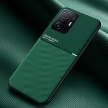 Zebana Xiaomi Mi 11T Pro Kılıf Zebana Design Silikon Kılıf Yeşil