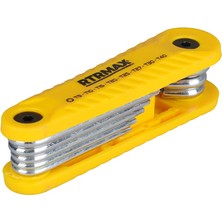 RTRMAX Dy 8’li Torx Çakı Allen Anahtar Seti RH03848