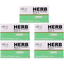 T-Bek Herb Micro Filter Kullanat Sigara Ağızlığı 5li Paket
