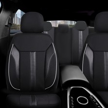 Z&C MAXTECH Bmw 3 Serisi Deri Detaylı Özel Tasarım Oto Koltuk Kılıfı Seti Classy