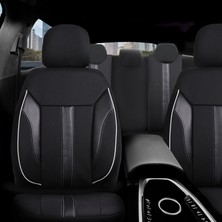 Z&C MAXTECH Seat Altea Deri Detaylı Özel Tasarım Oto Koltuk Kılıfı Seti Classy