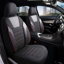 Z&C MAXTECH Seat Altea Deri Detaylı Özel Tasarım Oto Koltuk Kılıfı Seti Simple