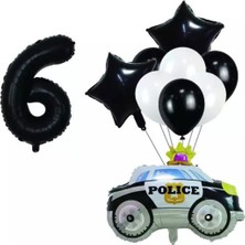 Best Parti Police ( Polis Arabası ) Folyo Balon Seti Yaş 6