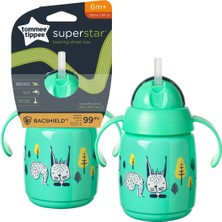 Tommee Tippee Superstar Kolay Içim Pipetli Alıştırma Bardağı Yeşil 300 ml