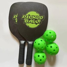 Homyl 2 Hafif Turşu ile Taşınabilir Profesyonel Pickleball Kürek Seti (Yurt Dışından)