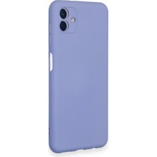 HappyCase A04 Kılıf Lansman Nano Içi Kadife  Silikon - Lila